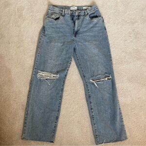 Cotton On Womens Jeans the loose straight blue jean size 10